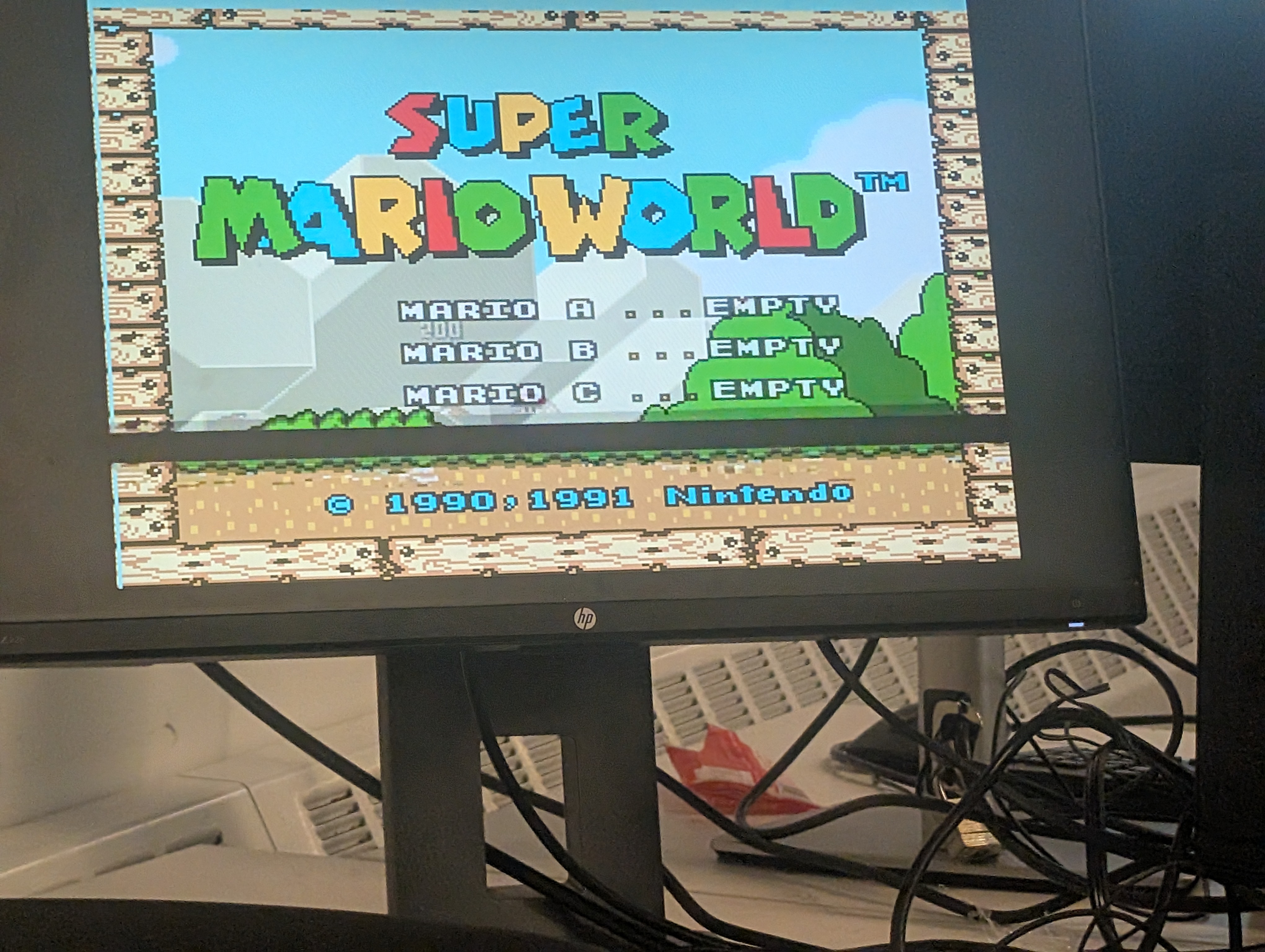 Subscreen rendering working