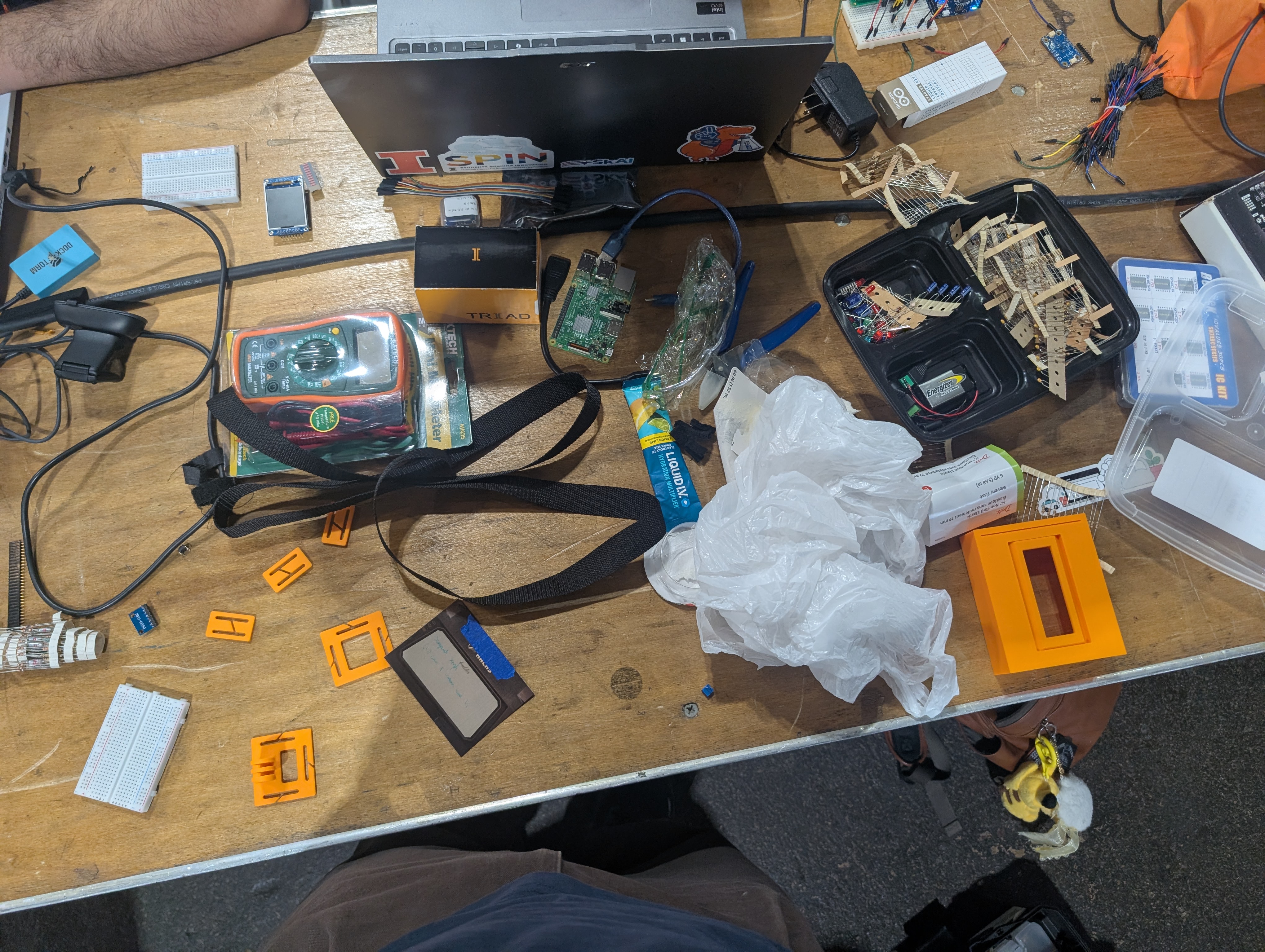 Wearable electronics and enclosure assembly
