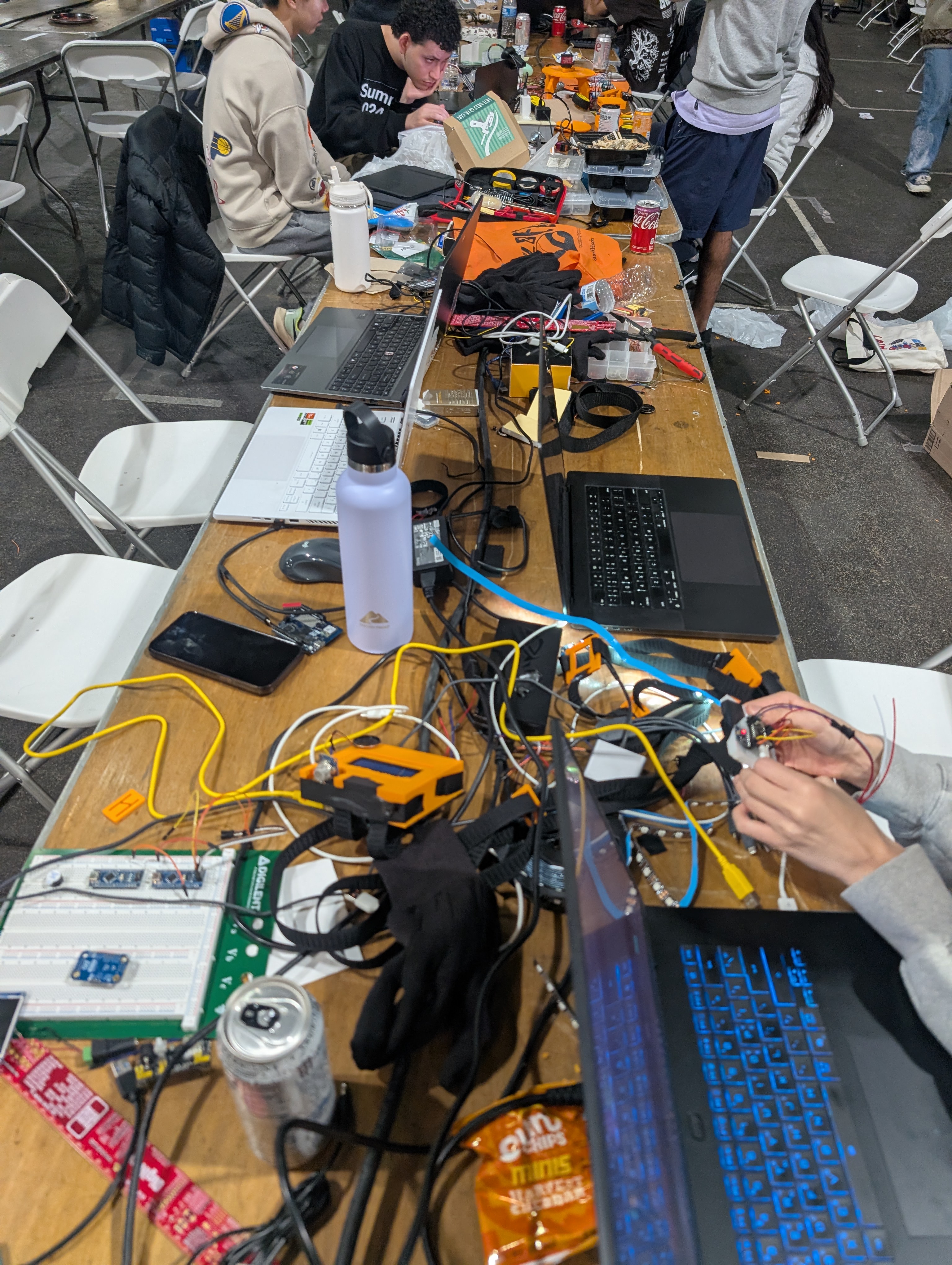 System integration during the hackathon
